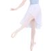 KADBLE Ballet Dance Chiffon Skirt - Adjustable Waist Wrap Skirt for Women/Girls in White - Buy Online on GoSupps.com