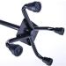 Aluminum Alloy Crutch - Men Ms Four Feet Walking Stick -Elderly Four Corners Crutch -Adjustable Telescopic Cane Mobile Aid with Light Black powerfully - Buy Online on GoSupps.com
