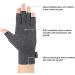 Arthritis Compression Gloves for Pain Relief - Fingerless Typing Gloves for Men and Women - Medium, Black+Gray (2 Pairs) - Buy Online on GoSupps.com