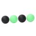Beaupretty 4 pieces yoga ball massage ball Elastic back roll Yogar roll for massage self-massage sports matters rolls muscle roll multi-colored fascia ball massage ball scroll wheel