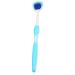10-Piece Tongue Cleaner Set with Silicone Handle Oral Hygiene Tool for Fresh Breath & Dental Care - Blue - Buy Online on GoSupps.com