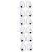 Mobestech 6 Pairs Heel Pad Gel Heel Inserts Medial Lateral Heel Pads Heel Insoles Inserts Gel Heel Liners Half Insole for Heels Heel Cups Inserts Gel Men and Women Back Pad