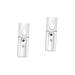 Hemoton 2pcs Facial Spray Mist Handy Facial Sprayer for Eyelash Extensions Makeup Brishes Face Sprayer White
