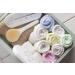 JM Bamboo Baby Washcloth Set - 6 Soft Multicolored Washcloths for Sensitive Skin | 25x25cm | Perfect Baby Facial Towels with Storage Bag - Buy Online on GoSupps.com