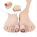 Silicone Toe Bandages (4 Pack) - Gel Spreader for Hammer Toe & Hallux Valgus Correction | Overlapping Toes Separator - Buy Online on GoSupps.com