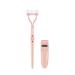 Eyelash Comb with Stainless Comb Eyelashes Eyebrow Brush Separator Cosmetic Brushes Comb Cover Arc Designed Foldable Lash comb makeup crooming Tools