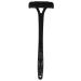 Back razor manual back knife back knife extra long handle manual light foldable professional back razor for men black (without blade)