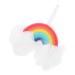 Bath Rainbow Bath Ball Shower Loofah Sponge Cartoon Body Scrubber Shower Mesh Body Wash Puff for Women Girls