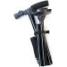 Multifunctional Walking Stick Adjustable Non-Slip Aluminum Alloy Four-Corner Crutches for Elderly 5-Level Height Adjustment for Men and Women Arthritis Elderly and Disabled with Led Light - Buy Online on GoSupps.com