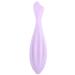 Face Roller Silicone Portable Flexible Washable Facial Roller Skin Care for Women Face and Eyes Massage Soft Pointed Moisturizing Gua Sha Facial Tools Gift (Purple) Facial Roller Massager