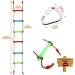 Kawuneeche 7FT Colorful Rope Ladder for Kids - Swing Set & Tree House Climbing Accessory - Indoor & Outdoor Play Set - Buy Online on GoSupps.com