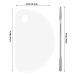 2-Pack Professional Makeup Palette & Spatula - Stainless Steel Cosmetic Tools for Eyeshadow Lipstick Nail Art & Foundation Mixing | Beauty Home Salon Essentials - Buy Online on GoSupps.com