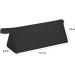 Buwico Portable Travel Storage Bag for Dyson Airwrap Styler - Magnetic Closure PU Leather Waterproof & Durable Black (13.6x6.0x5.9 inch) - Buy Online on GoSupps.com