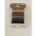 Stylin  Naturals Clasp-Free Premium Hair Elastics Control&Hold 24 Elastics (Neutral Heather)