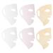 6pi ces Couvre-masque Silicone R utilisable De Support Pour Masques Faciaux Maintien Optimal Et Hydratation Pour Soins De Beaut