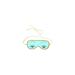 Utopiat Audrey Style Mini Sleep Eye Mask Girls Inspired by BAT's Turquoise Blue 1 Count (Pack of 1)