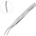 minkissy Lash Cluster Tweezers Eyelashes Tweezer Eyelash Tweezer Makeup Tweezer Stainless Steel Eyebrow Tweezer Eyelashes Extension Clip Eyebrow Clip Portable Beauty Tools medium Silver - Buy Online on GoSupps.com