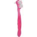 Shop Ergonomic Double-Sided Denture Brush for Home & Travel Safe & Stylish (Pink) - International Shipping Available - Buy Online on GoSupps.com