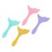 LIFKOME Pochoirs pour Eyeliner et Fard Paupi res 4 Pi ces Silicone R utilisables Outils Cosm tiques pour Femmes Aide L eyeliner Guide Maquillage Yeux Couleur Al atoire Style Al atoire