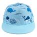 Kids Boy Girl Baseball Cap Baby Sun Hat Adjustable Toddler Trucker Hats with Flat Brim for Summer Outdoor Whale 2-4T