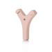 Zeenchoice Orthodontic Aligner Chewies Dental Chompers Trays Seaters Multifunctional Y-shaped Orthodontics Chew for Clear or Metal Braces with Storage Case Help Correct Pink/Peach Scented flavor pink/peach flavor
