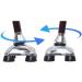 Crutches Solid Wood Handle Four-Foot Cane Stick Elderly Non-Slip Cane Abdomen Light Walking Aid Crutches Family Elegant - Buy Online on GoSupps.com