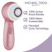 Michael Todd Beauty Soniclear Facial Cleansing Brush System - Exfoliating Face Brush - Buy Online on GoSupps.com