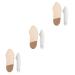 Beavorty 3pcs Makeup Tools Cosmetic Plate Mixing Spatula Makeup Spatula Korean Palette Stainless Steel 1 g (Pack of 1) Silverx3pcs