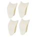 Beaupretty 4pcs for Wear-resistant Makeup Girls Applicator Eyelash Clip Mascara Nipper Eyelashes Tool Guide Shield Application False Practical Lash Tweezer Tweezers Extension Convenient