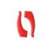 SUIOPPYUW Glasses Ear Grip Nonslip Comfortable 1 Pair Glasses Strap Holder Prevents Slipping Facial Care Tools Lightweight Red