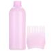 Dekaim Hair Dye Brush Bottle Hair Oil Applicator Bottle Toothed Hair Dye Bottle Root Comb Applicator Bottle Hair Dyeing Bottle Brush Shampoo Hair Color Oil Comb Applicator Tool(Pink) - Buy Online on GoSupps.com