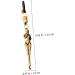 Luxshiny 12 Pcs Brass Ear Pick Mini Decorations for Car Sample Tiny Micro Lab Coffee Ear Pendant Goddess Hanging Decor - Buy Online on GoSupps.com