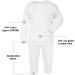 OnlyBee Baby Toddler 100% Cotton 2-Piece Pyjama Set - Grey (3-6 Months) - Buy Online on GoSupps.com