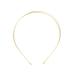 Lurrose 4 Pcs Gold Metal Double Headband Set - Simple and Elegant Wire Headbands for Women and Girls - Perfect for Wedding and Everyday Wear - Buy Online on GoSupps.com