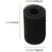 Movoja 2-Piece Aquarium Filter Sponge | 22mm Diameter | Black | Protects Fish & Shrimp | Sug Protection for 22mm Aquarium Pump - Shop Now! - Buy Online on GoSupps.com