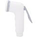 Hand Shower Bidet Spray Head - White & Black Handheld WC & Car Cleaning Solution - Buy Online on GoSupps.com