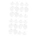 FOMIYES 12 Pairs Toe Pads Forefoot Pads Sandals Pads Ball of Foot Pads Metatarsal Pads Women Ball of Foot Grip Pads Metatarsal Pads Cushion Pinch Toes Toe Cover Floor Mat Miss Pu