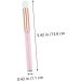WOONEKY 2pcs Nose Brush Makeup Eyeshadow Professional Makeup Brush Lady Parts Pink Abs Brush Handle - Buy Online on GoSupps.com