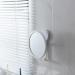Shower Mirror with Razor Holder and Suction Cup - Shatterproof Fogless Bathroom Mirror with Tweezers - Round Design - Buy Online on GoSupps.com