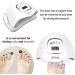 AiScrofa 150W UV Gel Nail Lamp LED Nail Dryer | Auto Sensor & 4 Timer Settings | Professional Manicure Curing Lamp with 45pcs LEDs - Buy Online on GoSupps.com