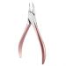 Professional Nail Art Clipper Nipper Dead Skin Shear Polishing Sanding Stainless Steel Nail Cutter Scissors Manicure Care Tools (Color : C4)