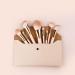 Shop DFHBFG 12-Piece Powder Makeup Brush Set | Concealer Foundation & Eye Shadow Brushes - International Shipping Available - Buy Online on GoSupps.com