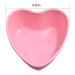 2 Sets Plastic Heart Shaped Facial Mask Mixing Bowl & Spatula - DIY Skin Care Kit for Women - Beauty Salon Essential - Pink & Green - Buy Online on GoSupps.com