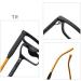 ADEWU Children's Glasses | Anti Blue Light Filter TR90 Rectangular Frames for Boys & Girls - Black/Yellow - Buy Online on GoSupps.com