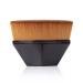 MARKABLE Kabuki Hexagon Foundation Makeup Brush Flat Top Face Blush Liquid Powder Foundation Brush for Blending Liquid Cream or Flawless Powder Cosmetics(Black)