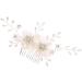 FRCOLOR Set of 3 Wedding Headpieces Wedding Hair Accessories Hair Accessories for Wedding Hair Combs for Brides Bridal Headbands Crystal Comb Accessories Headpiece White - Buy Online on GoSupps.com