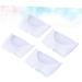 FRCOLOR 2 Pair Toe Shoe Covers - White Toe Separators for Plantar Relief - Comfortable Foot Care Accessories - Buy Online on GoSupps.com