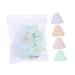 POPETPOP 1 cosmetic wedge Facial Washing Exfoliating Sponges makeup puff Powder Puff Blending Sponge a triangle powder puff bulk sponges cleansing sponge loose powder make up 8.3X8.3X10CM As Shown