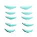 Dajidafu 5 Pairs Lash Curlers Lashes Lift Perming Eyelash Tool Domestic Eyelashes Kit Fashionable for Adults Beautifying Green