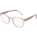 Silac-Pink Cristal 7402 Women's Reading Glasses - Light Comfortable & Durable - Diopter +3.50 - Stylish Transparent Pink Frame - Buy Online on GoSupps.com